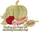 Gold Pumpkin- Marie