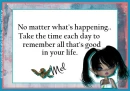 Mel -What's Happening - Good In Life