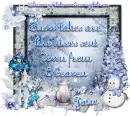 Snowflakes are kisses - Jane