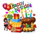 Happy Birthday - Andrea