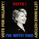 Vote 4 Hillary, Make History