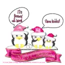 Mel - Penguins - Cold Out - CHRISTmas Banner