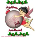 Mel - CHRISTmas In The Air - Girl  - Ornament
