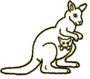 kangaroo family