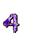purple number