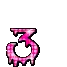 pink number