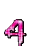 pink number