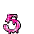 pink number