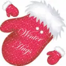 Winter Hugs (red mittens)