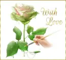 Painted Rose... With Love