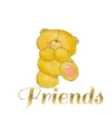 Dancing Bear with "FRIENDS"
