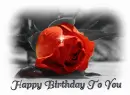 Happy Birthday To You..  Glitter Rose