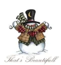 Snowman.. THAT'S BEAUTIFULL