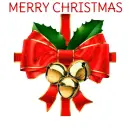 MERRY CHRISTMAS BOW