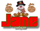 Cute snowman - Jane