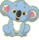 blue koala