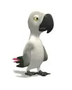 white parrot