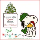 Mel - Snoopy - Woodstock - Tree - Sign