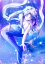 Blue mermaid