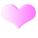 pinkkkkkk heart XD