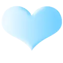 light blue h