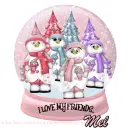 Mel - Friends - Globe - Trees
