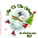 Mel - Joy To The World - Ice Skates - Snowman