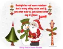 Singing Santa and Snowman - Jane 