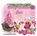 Pink Christmas - Jane