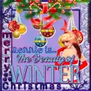 Christmas cutie with lettering