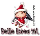 Christmas (Belle loves it!)