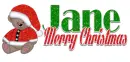 Merry Christmas bear - Jane