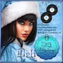 Deb -Blue Merry Christmas fb profile pic
