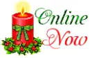 Christmas candle online now ~ oni  ~ fg