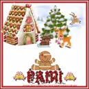 Pami - Gingerbread Girl - House - Winter