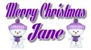 Merry Christmas - Jane