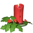 Christmas candle