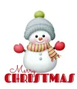 Merry Christmas Snowman