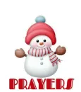 Snowman.. PRAYERS