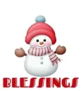 Snowman.. BLESSINGS