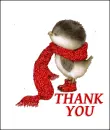 Glitter Bird., THANK YOU