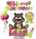 Happy Birthday - Deb