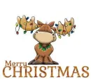 MERRY CHRISTMAS REINDEER