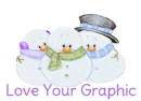 SNOWMAN. LOVE YOUR GRAPHIC