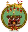 Santa and his sleigh - Jane