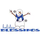 Animated Snowman..  Holiday Blessings
