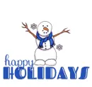 Animated Snowman.. HAPPY HOLIDAYS