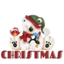 CHRISTMAS POLAR BEAR