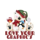 Christmas Polar Bear.. "LOVE YOUR GRAPHIC'S"