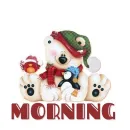 ChristmasPolar Bear.. MORNING